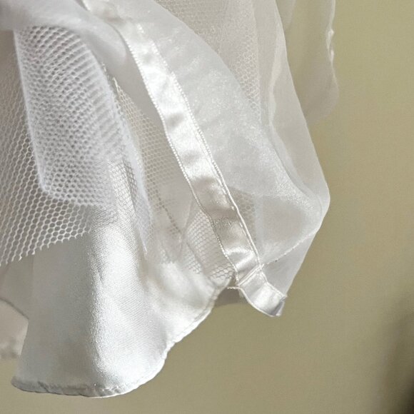 Jai International Flower Girl Dress - White, size 4 - Picture 7 of 7